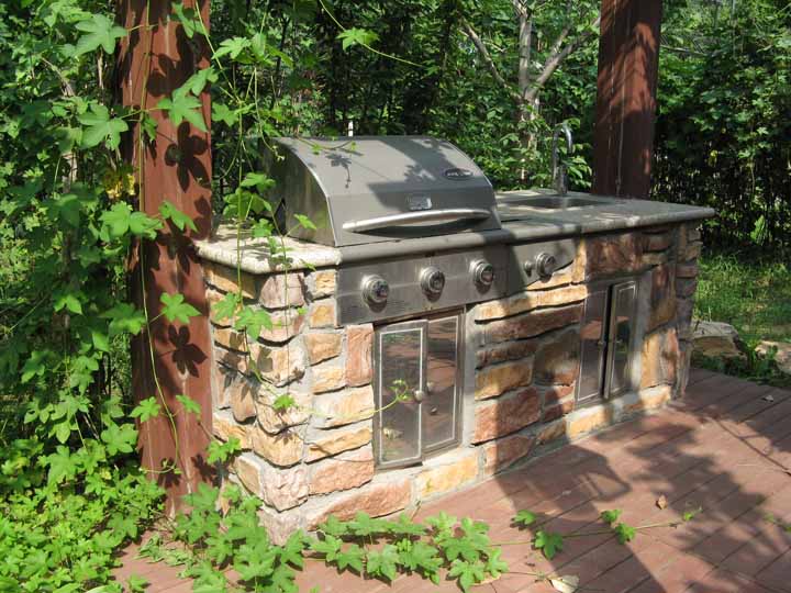 BBQ station